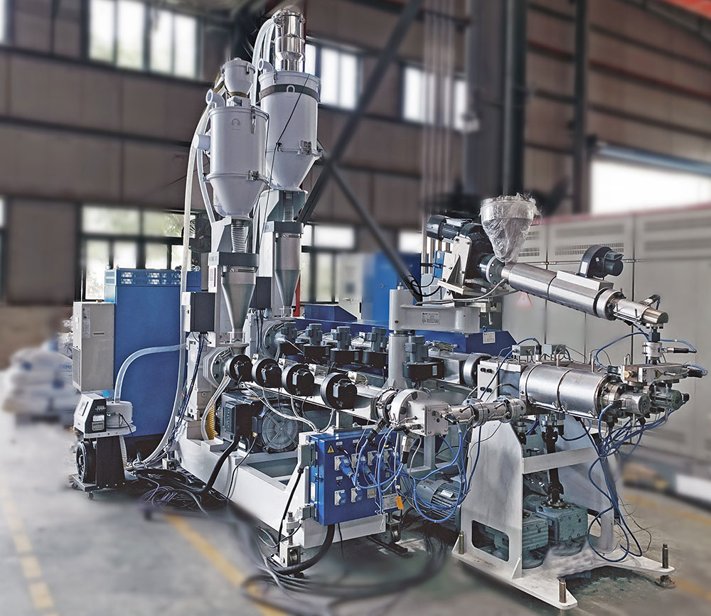 LSDP-32PPR Two-layer Double-pipe Production Line