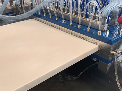 PVC door panel production line