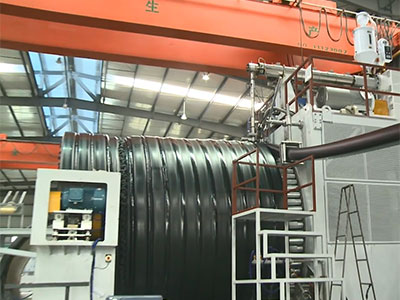 HDPE Spiral Cable Duct Production Line