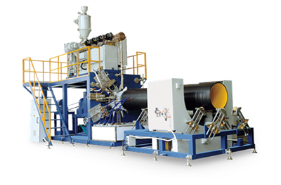 HDPE Double Wall Spiral Pipe Production Line