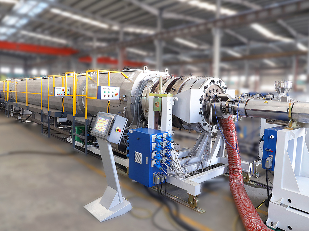 【SDR26~SDR9】280-800MM HDPE Solid Wall Pressure Pipe Extrusion Line