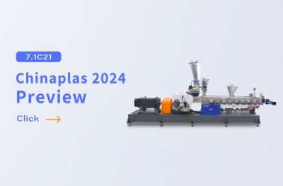 Chinaplas2024 Preview【Compound pelletizing Twin-Screw Extruder】