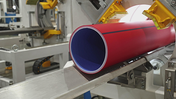  LSP-250 Three Layer HDPE Telecommunication Duct Coextrusion Line