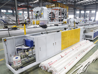 Video | LSDP 63 PVC Dual Pipe Extrusion Line w/online Packing