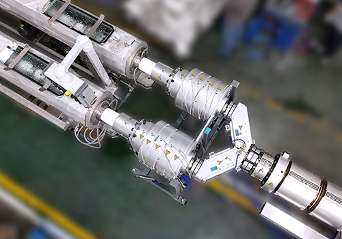 Product I LSDP-160 PVC Double Pipe Extrusion Line